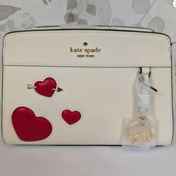 Kate Spade Madison Puffy Heart Small Satchel MSRP $409 NWT - Picture 6 of 8
